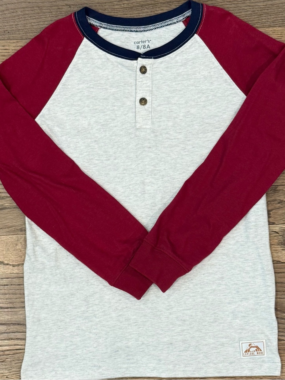 Carter's Boys Size 8 Long-Sleeve Tops Bundle - Picture 7 of 11